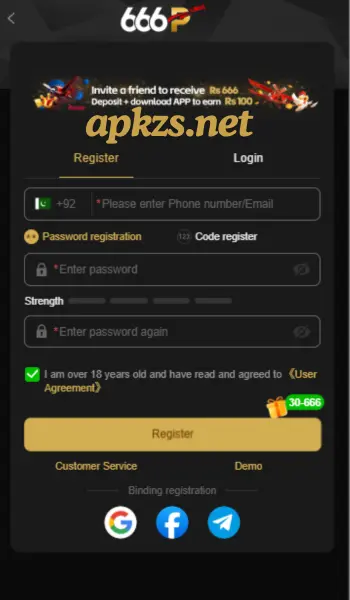 666p register