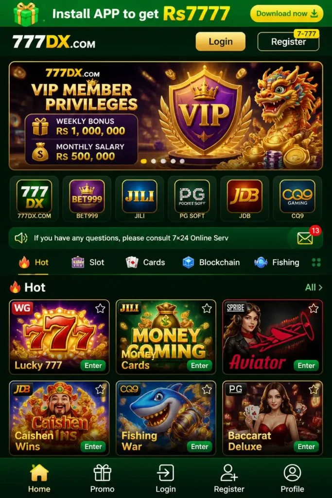 777dx game