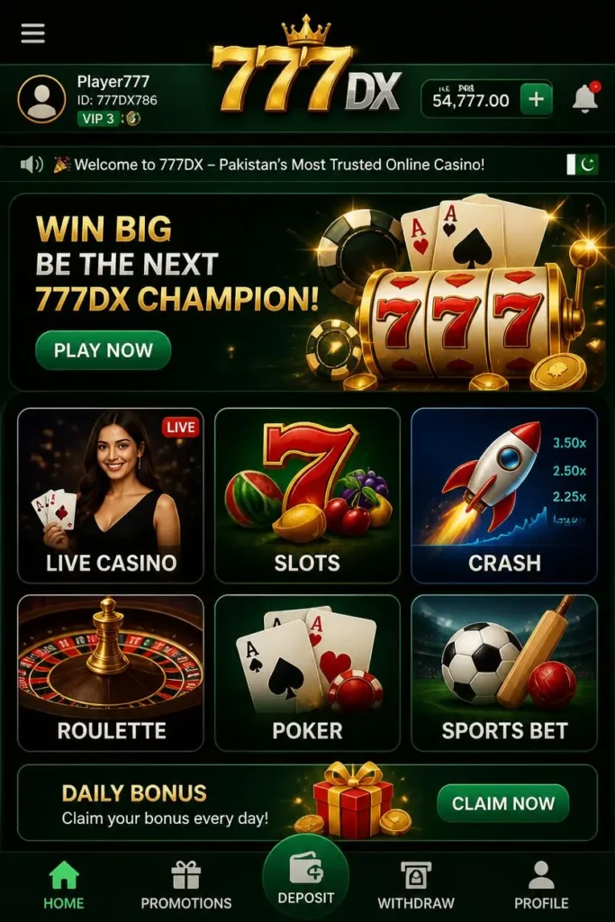 777dx game